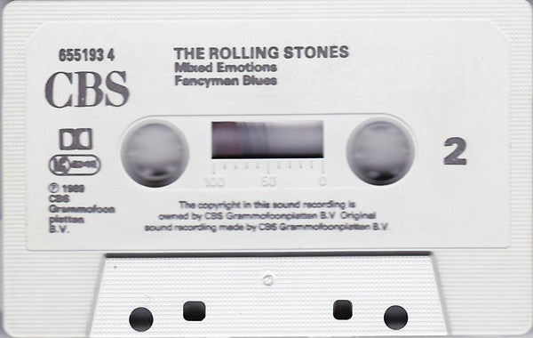 The Rolling Stones : Mixed Emotions (Cass, Single)