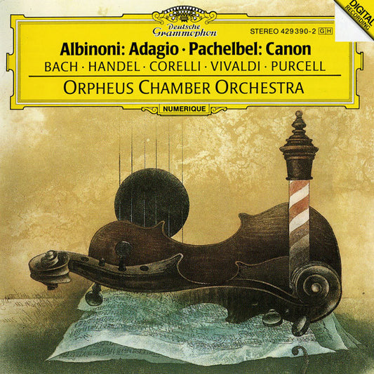 Tomaso Albinoni • Johann Pachelbel • Johann Sebastian Bach • Georg Friedrich Händel • Arcangelo Corelli • Antonio Vivaldi • Henry Purcell - Orpheus Chamber Orchestra : Adagio • Canon (CD, Album)