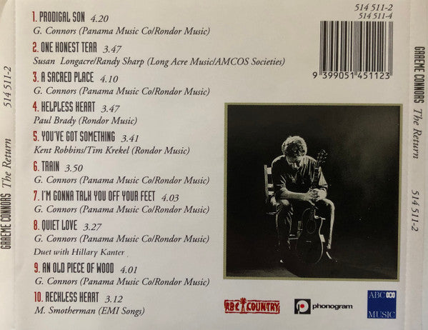 Graeme Connors : The Return (CD, Album)