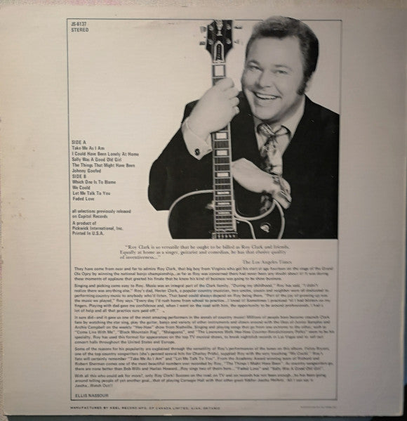 Roy Clark : Take Me As I Am (LP, Comp)