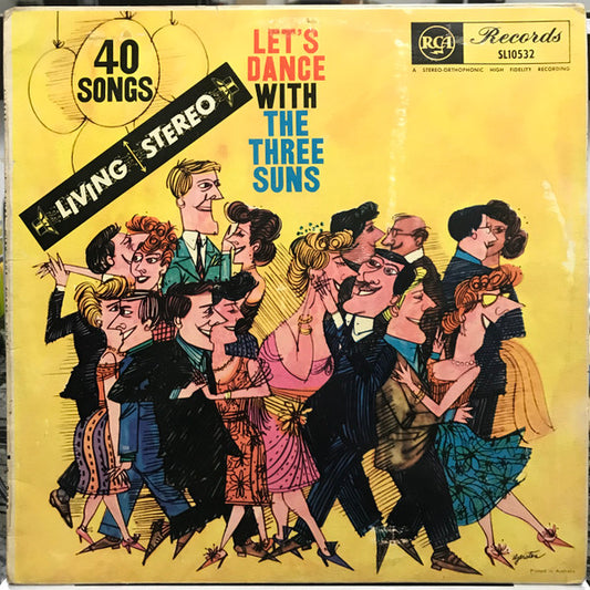 The Three Suns : Let's Dance With The Three Suns (LP, Album)