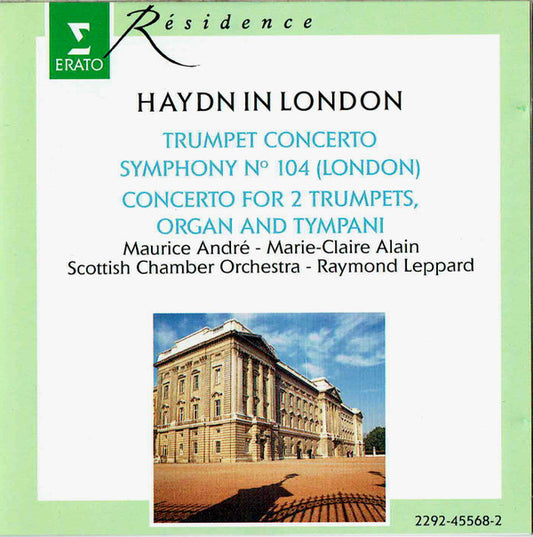 Haydn*, Maurice André, Marie-Claire Alain, Scottish Chamber Orchestra, Raymond Leppard : Haydn In London (CD, Comp)