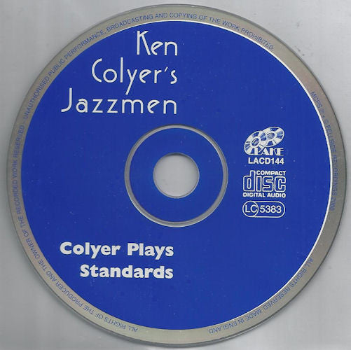 Ken Colyer's Jazzmen : Colyer Plays Standards (CD, Album, RM)