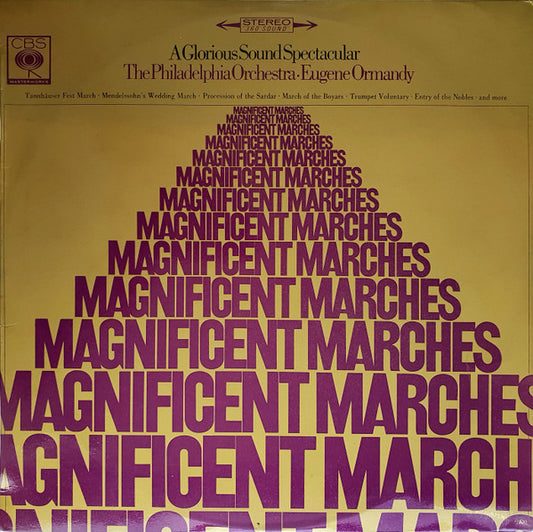 The Philadelphia Orchestra, Eugene Ormandy : Magnificent Marches (LP, Album)