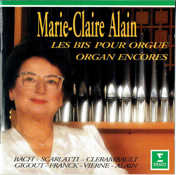 Marie-Claire Alain : Les Bis Pour Orgue / Organ Encores (CD, Comp)