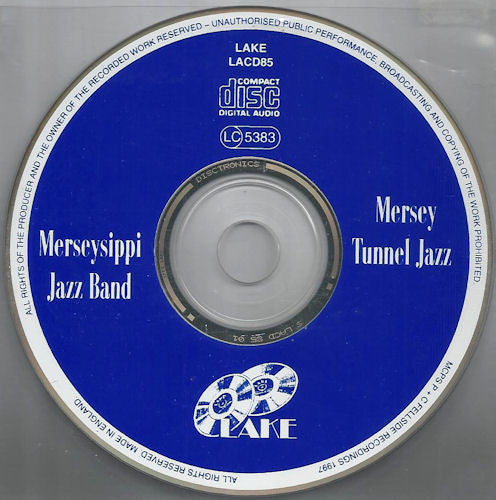 The Merseysippi Jazz Band : Mersey Tunnel Jazz (CD, Album, RE, RM)