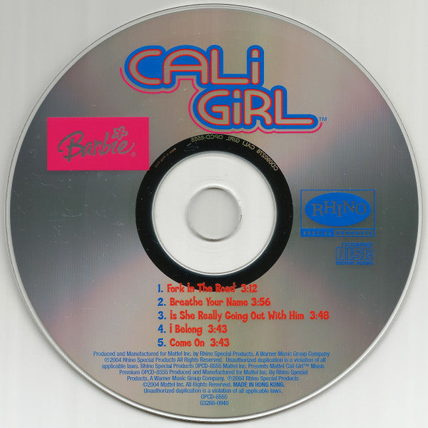 Barbie (10) : Cali Girl, Vol. 2 (CD, EP)