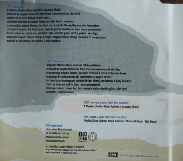 Alex Lloyd : Amazing (CD, Single)