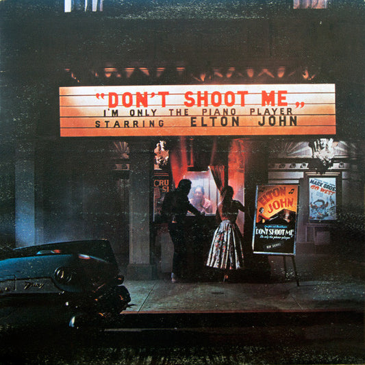 Elton John : Don't Shoot Me I'm Only The Piano Player (LP, Album, Gat)