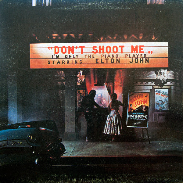 Elton John : Don't Shoot Me I'm Only The Piano Player (LP, Album, Gat)