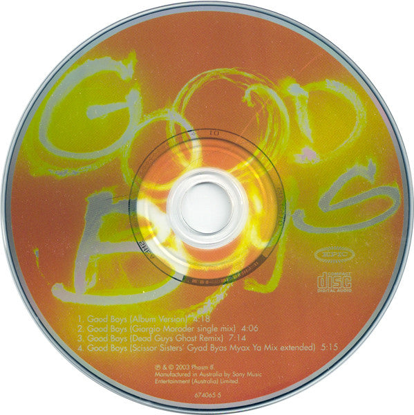 Blondie : Good Boys (CD, Single)