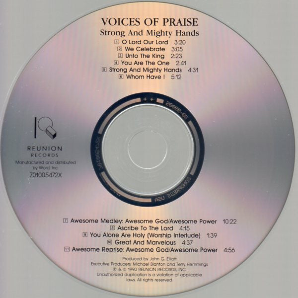 Voices Of Praise : Strong And Mighty Hands (CD, Album)