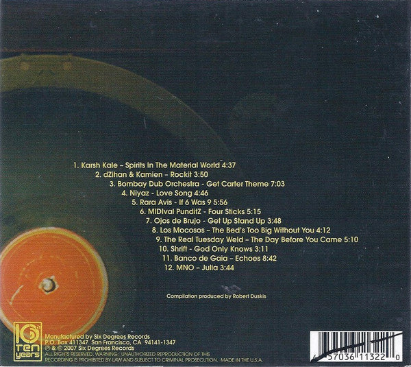 Various : Backspin: A Six Degrees Ten Year Anniversary Project (CD, Comp)