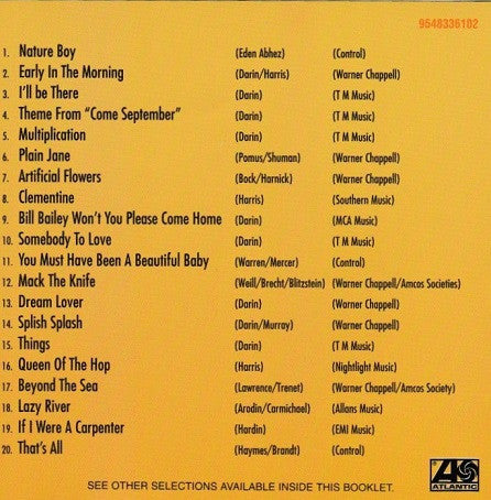 Bobby Darin : Greatest Hits (CD, Comp, RM)