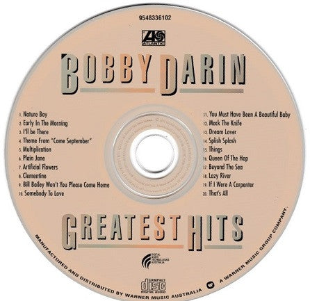 Bobby Darin : Greatest Hits (CD, Comp, RM)
