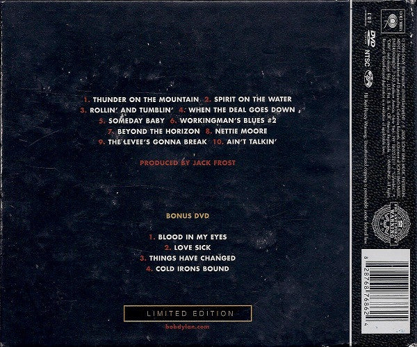 Bob Dylan : Modern Times (CD, Album + DVD-V, NTSC + Ltd)