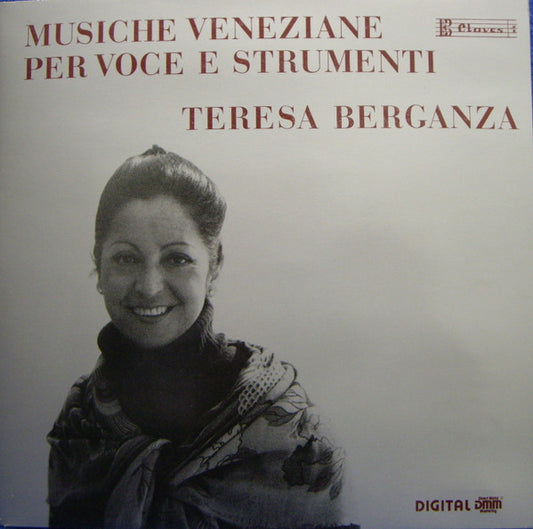 Teresa Berganza : Musiche Veneziane Per Voce E Strumenti (LP, Gat)