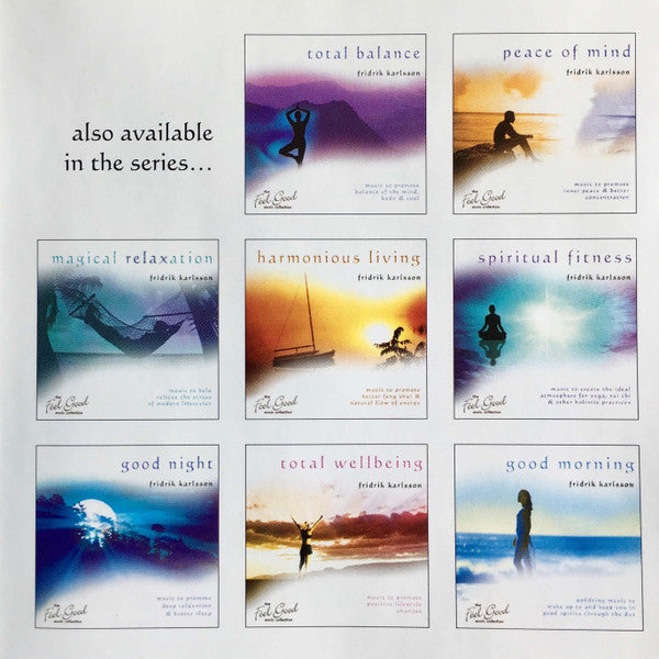 Fridrik Karlsson : Total Tranquillity (CD, Album)