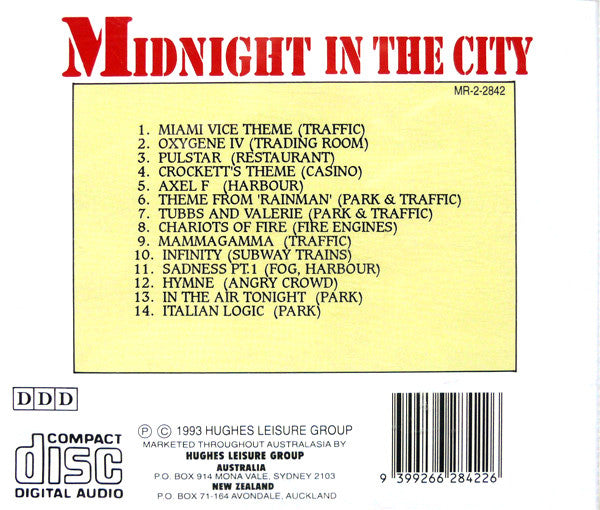 Unknown Artist : Midnight In The City (CD, Album)