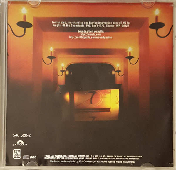 Soundgarden : Down On The Upside (2xCD, Album, Ltd, Aus)