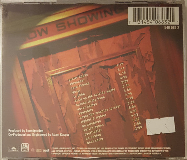 Soundgarden : Down On The Upside (2xCD, Album, Ltd, Aus)