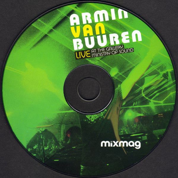 Armin van Buuren : Live At The Gallery, Ministry Of Sound (CD, Mixed, Car)