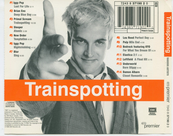 Various : Trainspotting (Music From The Motion Picture) (CD, Comp)
