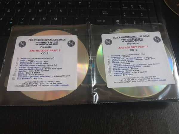 Various : Anthology Part I (Originals & Remixes 1995 - 2005) (2xCD, Comp, Promo)