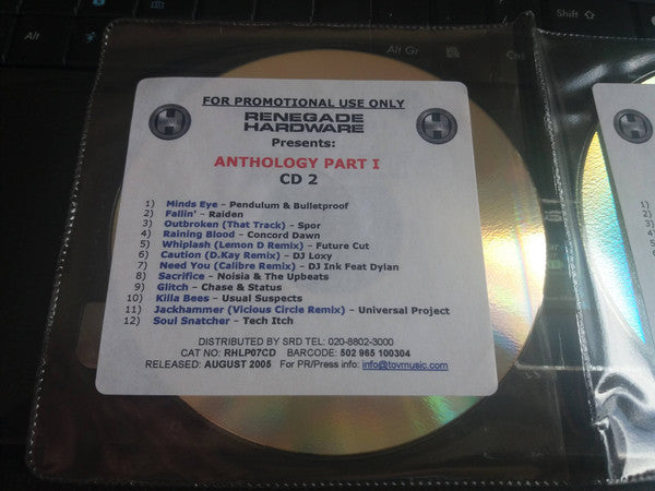 Various : Anthology Part I (Originals & Remixes 1995 - 2005) (2xCD, Comp, Promo)