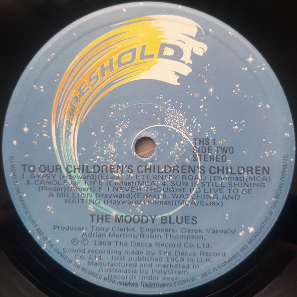 The Moody Blues : To Our Children's Children's Children (LP, Album)