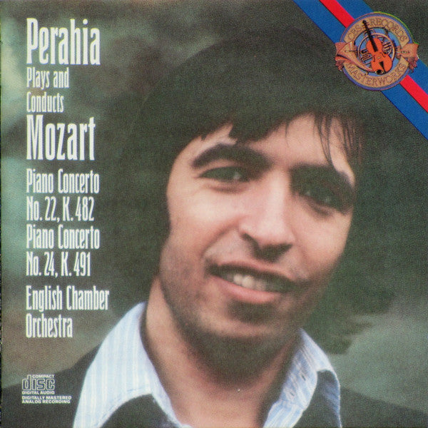 Mozart* - Perahia*, English Chamber Orchestra : Perahia Plays And Conducts Mozart (Piano Concerto No. 22, K.482 • Piano Concerto No. 24, K.491) (CD, Comp)