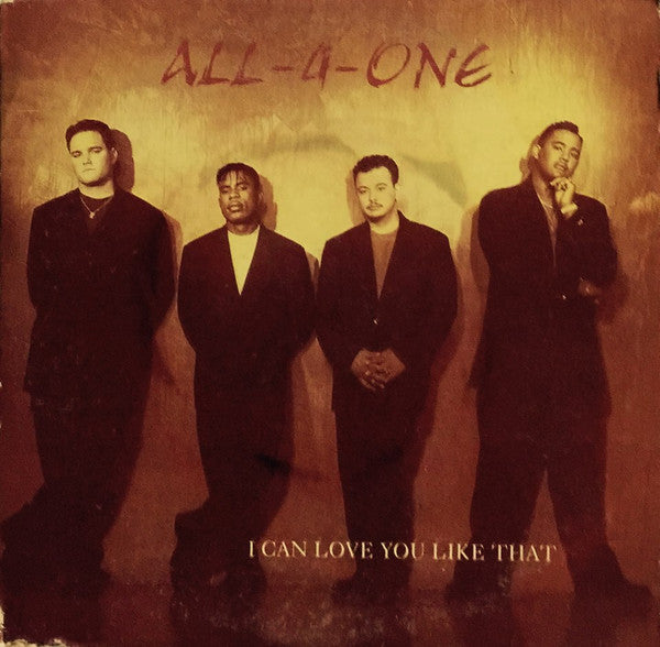 All-4-One : I Can Love You Like That (CD, Single, Car)