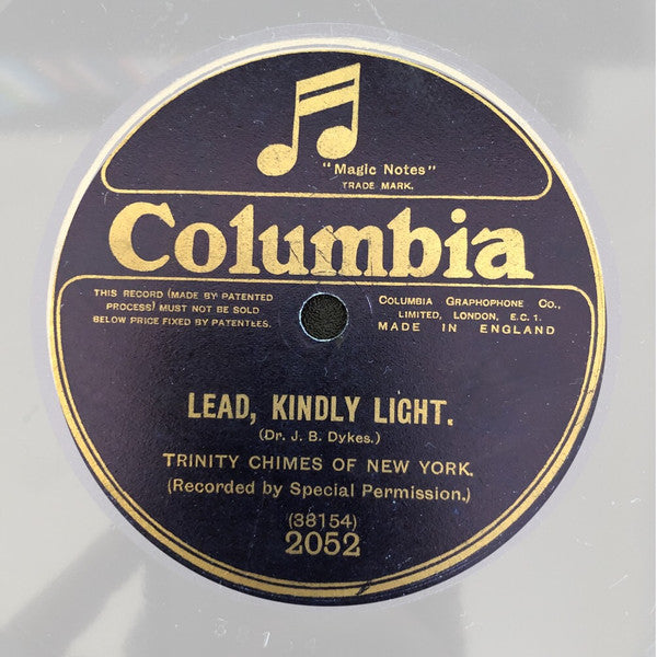 Trinity Chimes Of New York : Lead, Kindly Light / Nearer My God To Thee (Shellac, 10", RP)