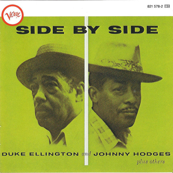 Duke Ellington And Johnny Hodges : Side By Side (CD, Album, RE, RM, PMD)