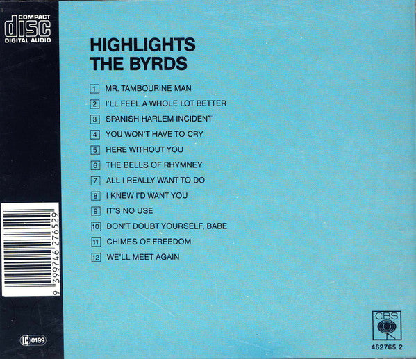 The Byrds : Golden Highlights (CD, Comp, RE)