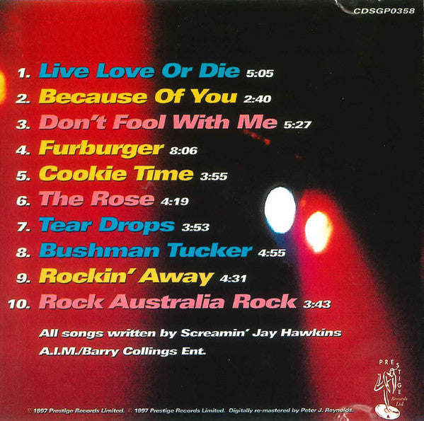 Screamin' Jay Hawkins : Don't Fool With Me (CD, Album, RM)