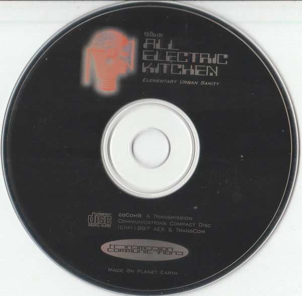 All Electric Kitchen : Elementary Urban Sanity (CD, Album)