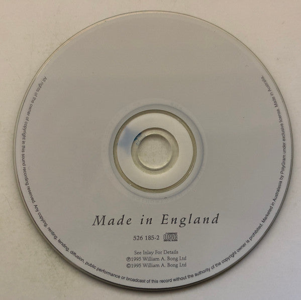Elton John : Made In England (CD, Album, Car)