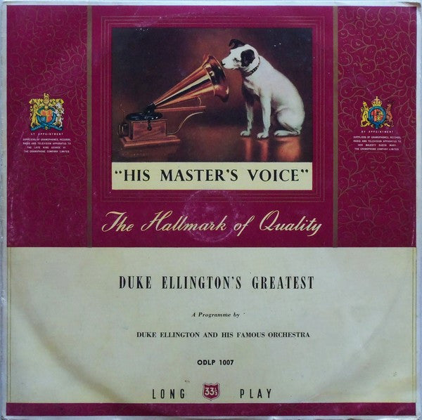 Duke Ellington And His Famous Orchestra* : Duke Ellington's Greatest (10", Comp)
