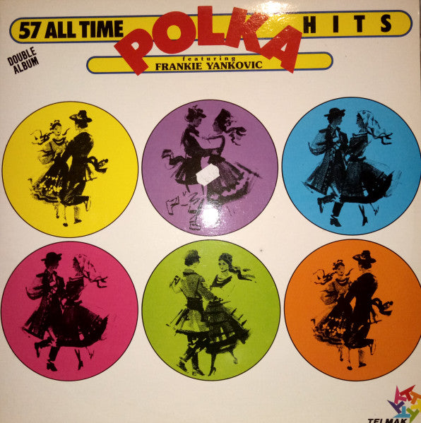 Various, Frank Yankovic : 57 All Time Polka Hits (LP, Comp, 2LP)