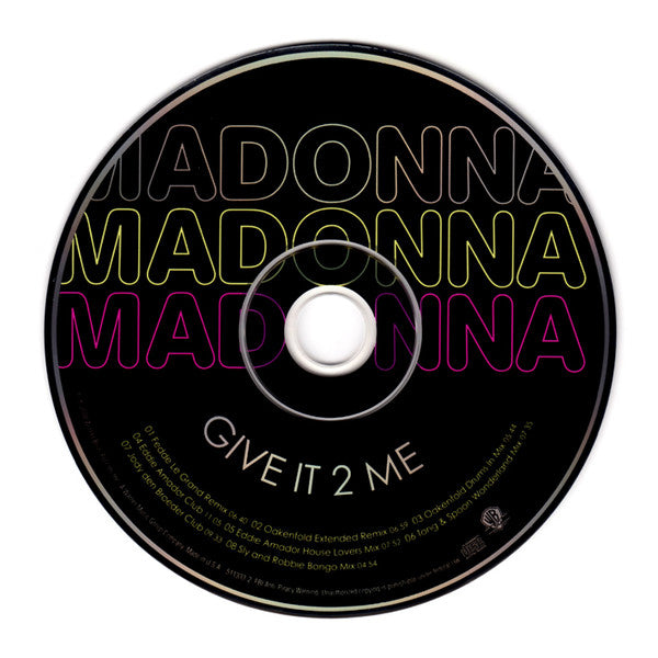 Madonna : Give It 2 Me (CD, Maxi)