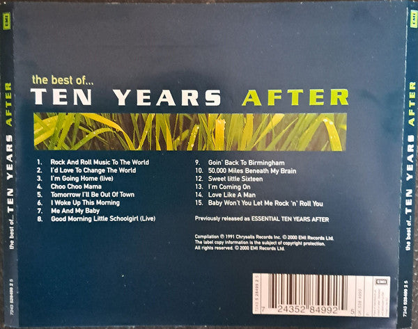 Ten Years After : The Best Of Ten Years After (CD, Comp, RE)