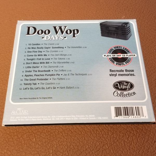 Various : Doo Wop Days (CD, Comp)