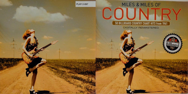 Various : Miles & Miles Of Country (2xCD, Comp)