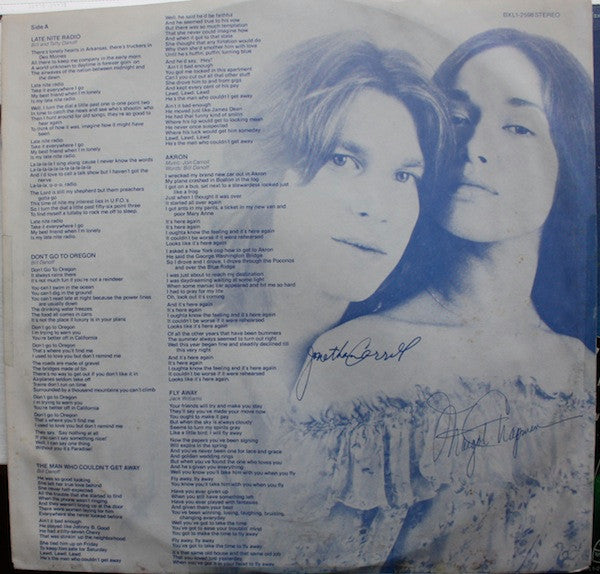 Starland Vocal Band : Late Nite Radio (LP)