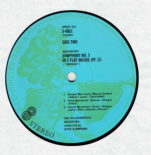 Beethoven* : Symphony No. 3 "Eroica" (LP, Album, Club, RE)
