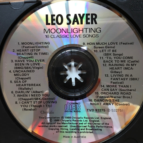Leo Sayer : Moonlighting (CD, Comp)