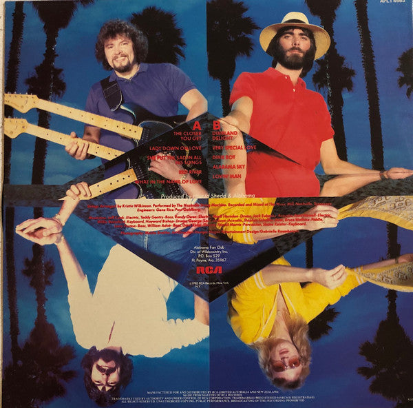 Alabama : The Closer You Get... (LP, Album)