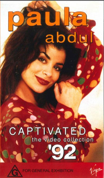 Paula Abdul : Captivated The Video Collection '92 (VHS)