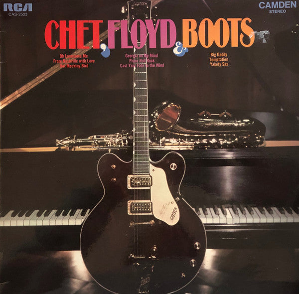 Chet Atkins / Floyd Cramer / Boots Randolph : Chet, Floyd & Boots (LP, Comp)